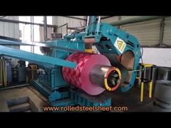 Modèle de fleurs PPGI PPGL Plaque d'acier revêtue de couleur